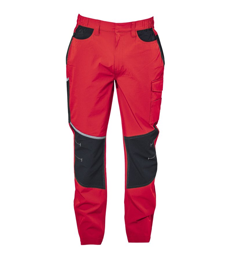 Pantalone da uomo multitasche JRC Brennero Light Man - rosso