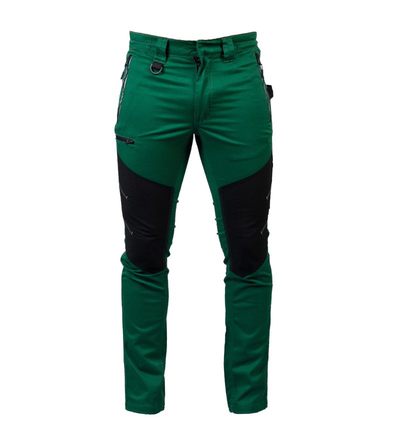 Pantalone da uomo multitasche JRC Libano - verde