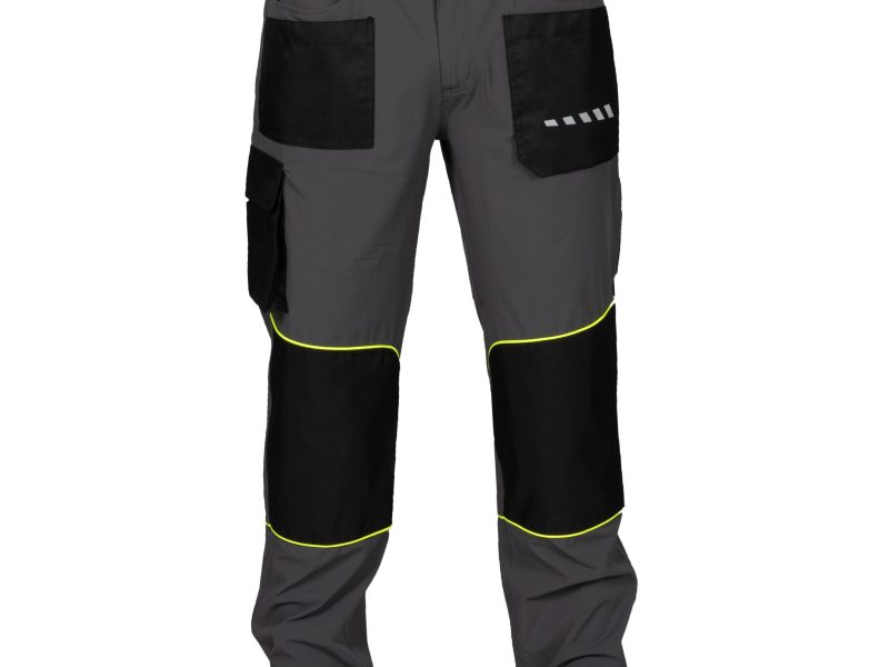 Pantalone da uomo multitasche JRC Tonale Light - grigio