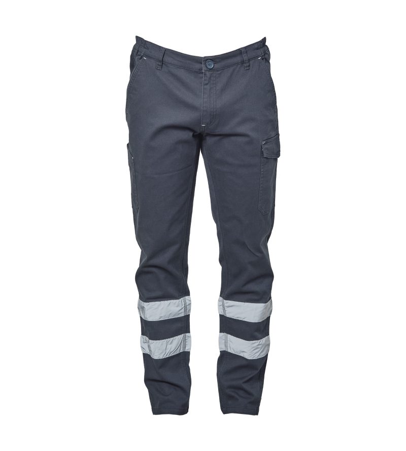 Pantalone da uomo multitasche JRC Zurigo Reflecting - navy