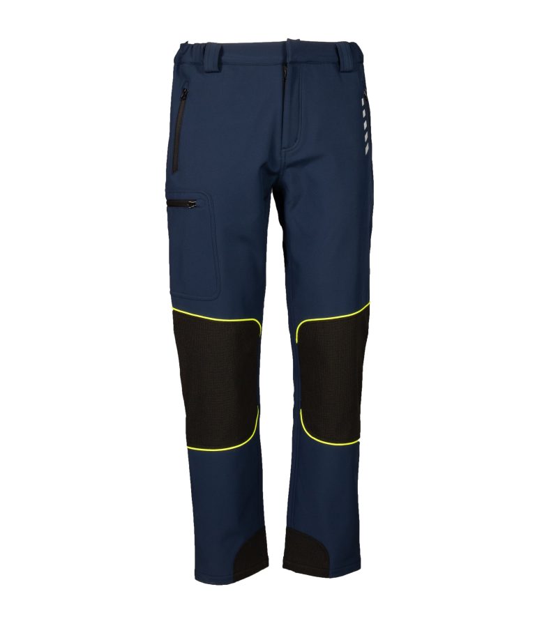 Pantalone in soft sheel navy da uomo - JRC Tonale