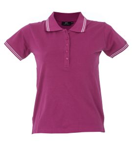 Polo donna personalizzabile fucsia - JRC Minorca Lady