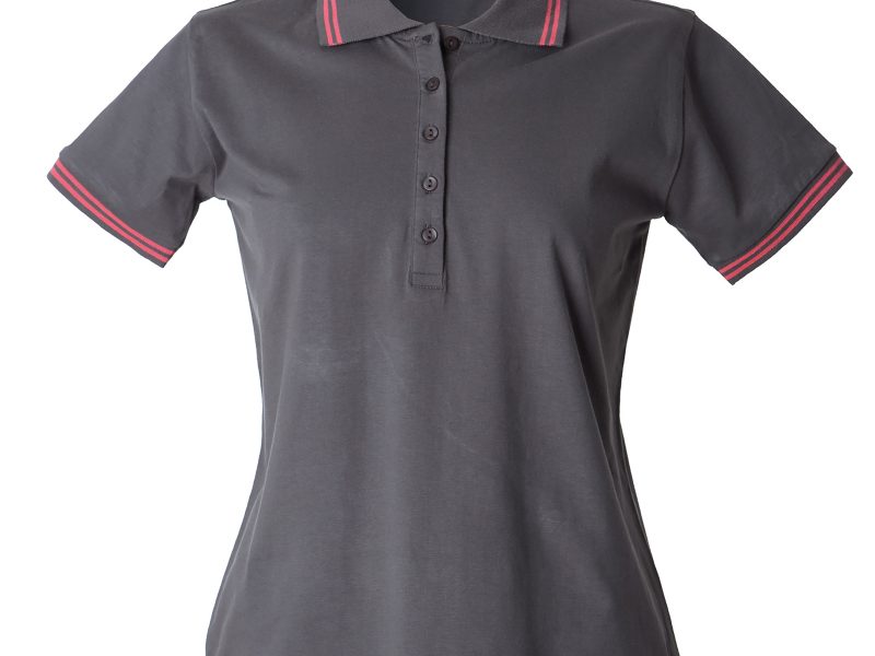 Polo donna personalizzabile grigia - JRC Minorca Lady