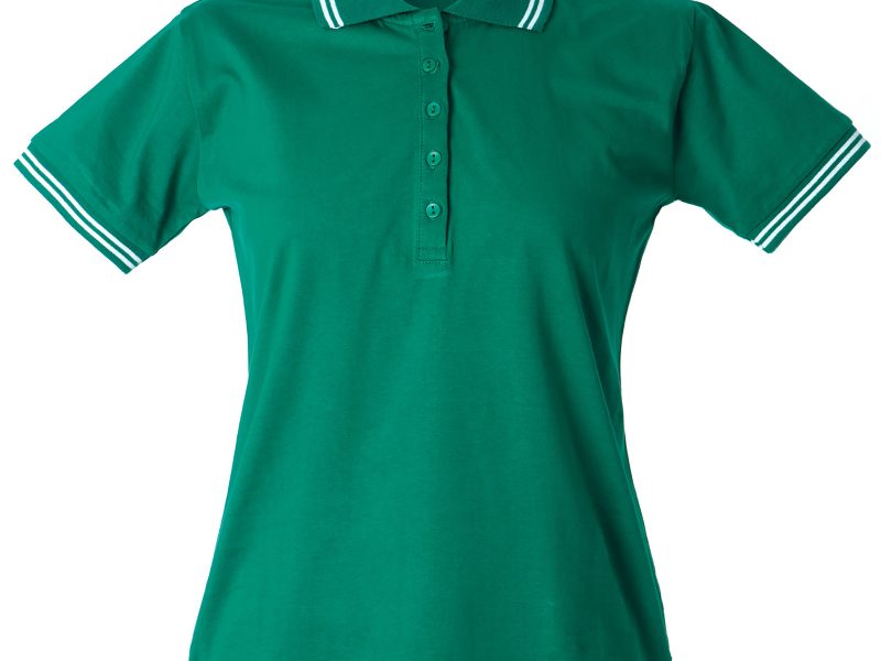 Polo donna personalizzabile verde - JRC Minorca Lady