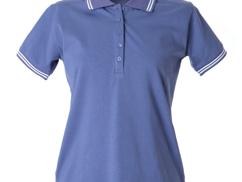 Polo donna personalizzabile viola - JRC Minorca Lady