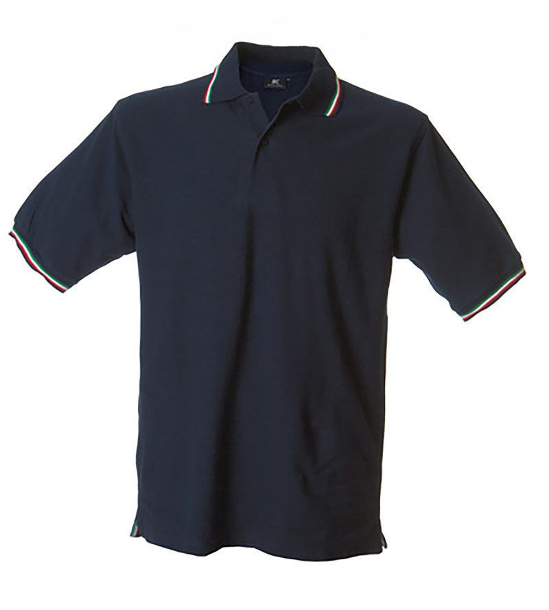 Polo uomo personalizzabile navy - JRC Aosta