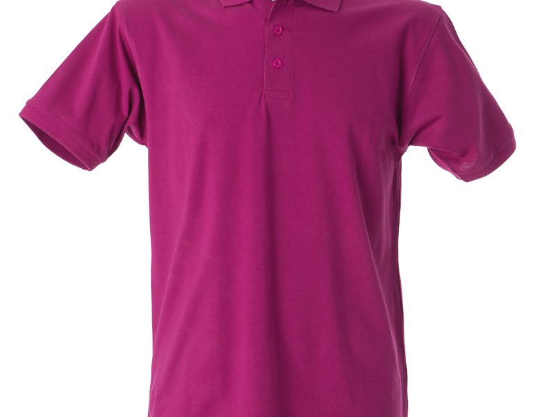 Polo uomo personalizzabile fucsia - JRC Colombia