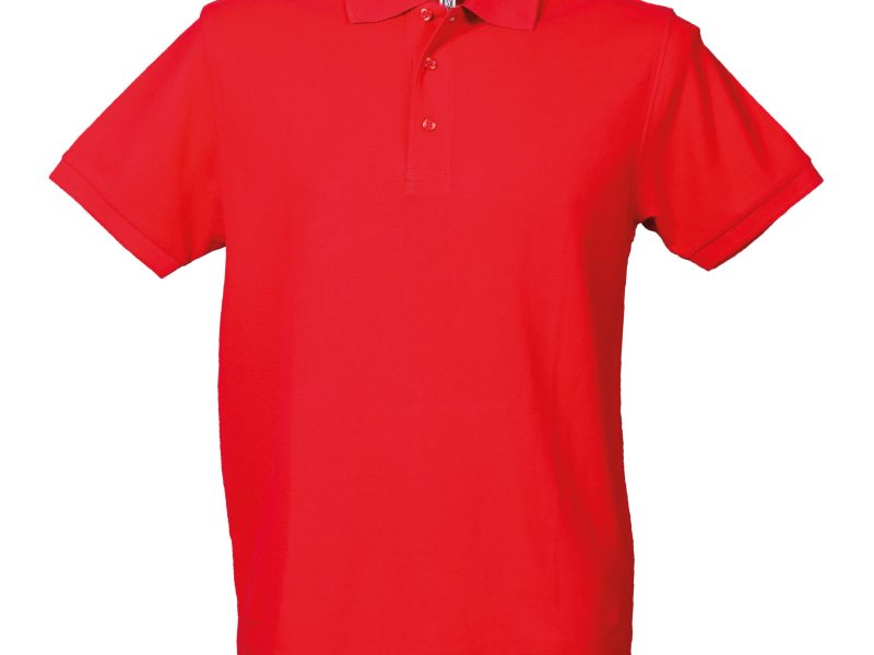 Polo uomo personalizzabile rossa - JRC Faro