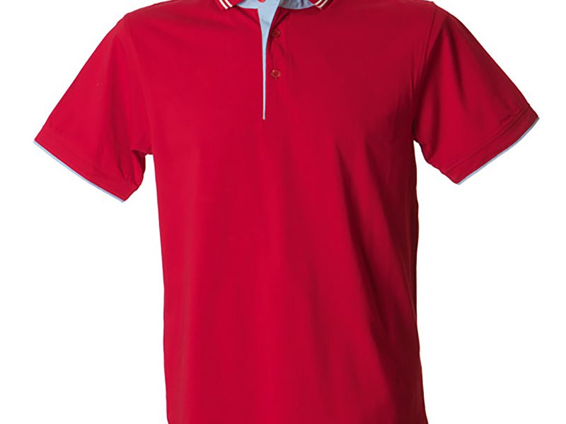 Polo uomo personalizzabile rossa - JRC Rodi