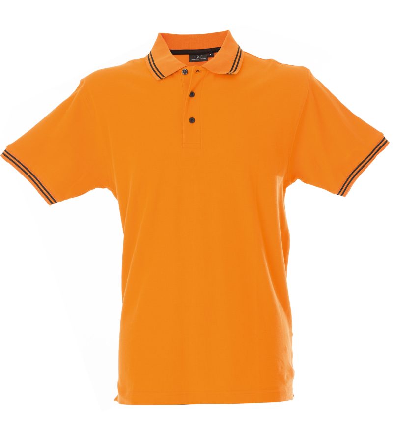 Polo uomo personalizzabile arancione - JRC Stoccarda