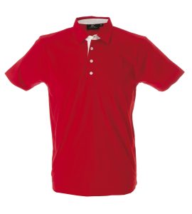 Polo uomo personalizzabile rossa - JRC Valencia