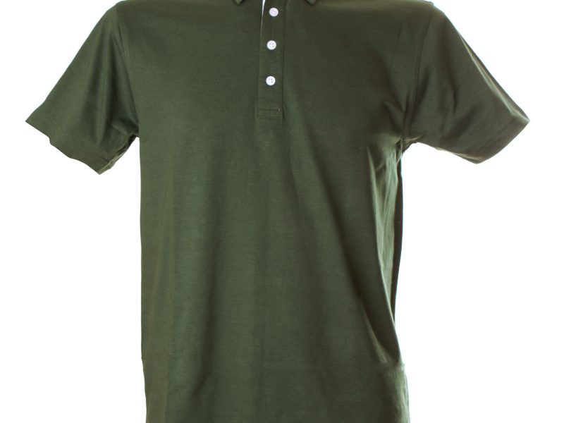 Polo uomo personalizzabile verde - JRC Valencia