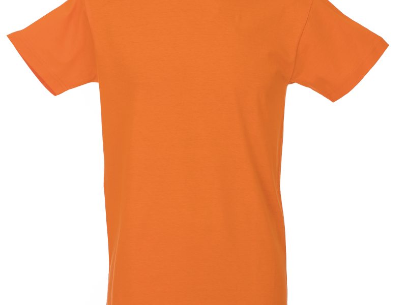 T-shirt da uomo personalizzabile arancione - JRC California