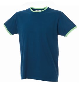 T-shirt da uomo personalizzabile azzurra - JRC Lipsia