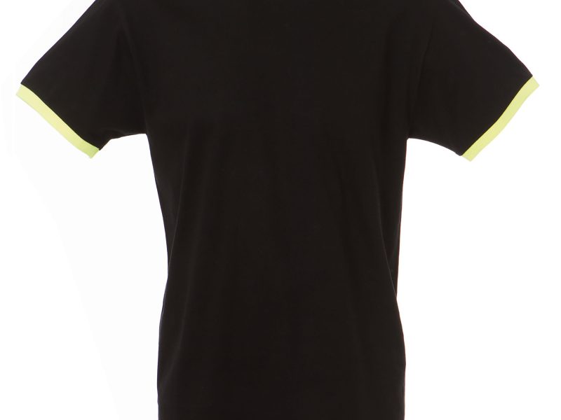 T-shirt da uomo personalizzabile nera - JRC Lipsia