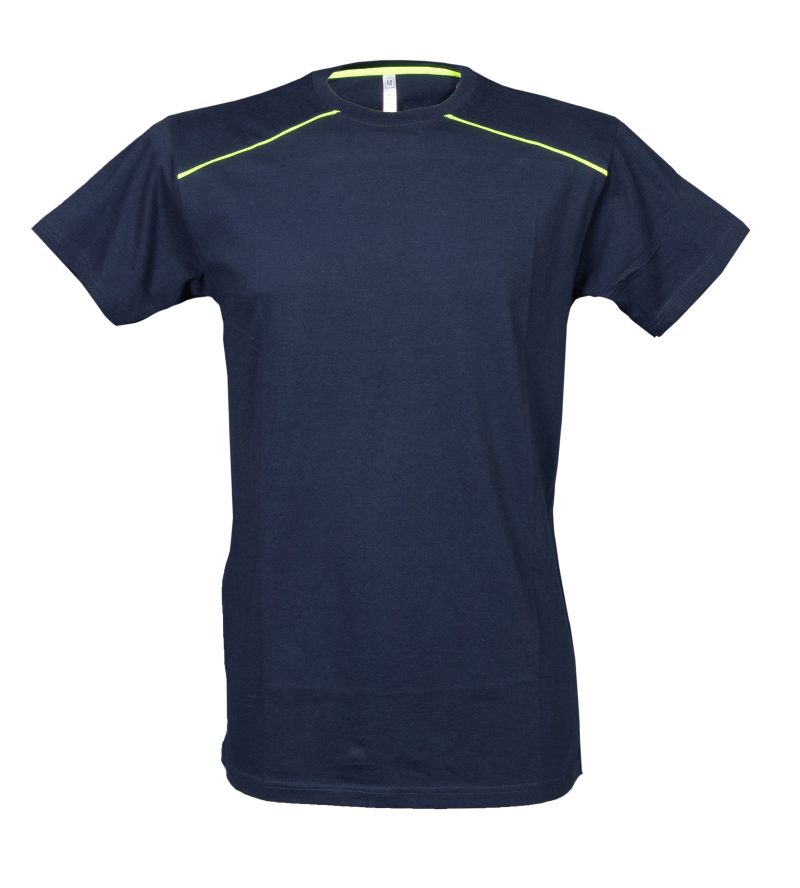 T-shirt girocollo personalizzabile navy - JRC Imperia