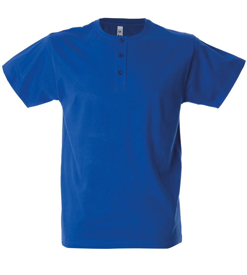 T-shirt serafino blu - JRC Malaga