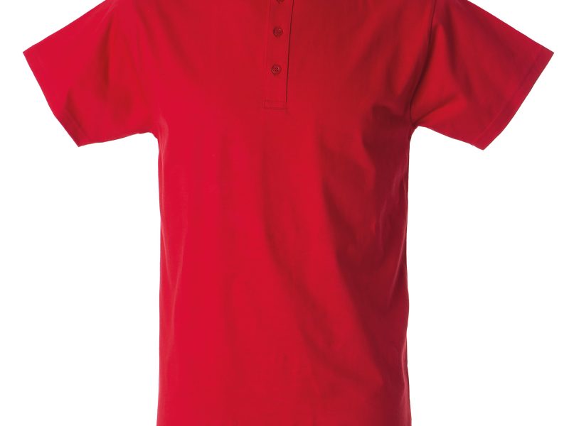 T-shirt serafino rossa - JRC Malaga