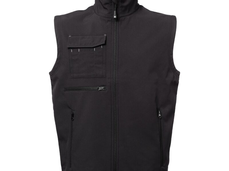 Gilet Bicolore Multitasca in Soft Shell Zermatt