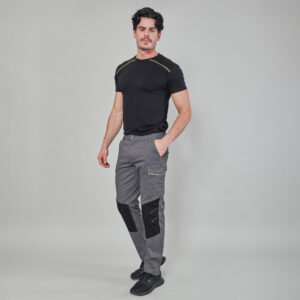 Pantalone Multitasche Bicolore Zurigo Teck